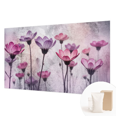 Papel de parede fotográfico Flores em tons pastel
