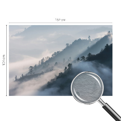 Papel de parede para sala Paisagem enevoada