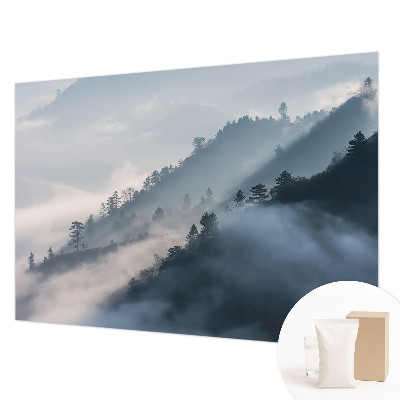 Papel de parede para sala Paisagem enevoada
