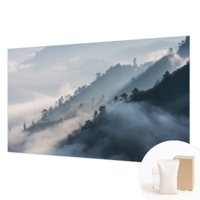 Papel de parede para sala Paisagem enevoada