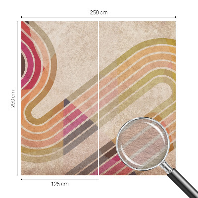 Papel de parede para quarto Linhas geométricas