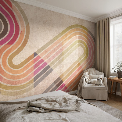 Papel de parede para quarto Linhas geométricas