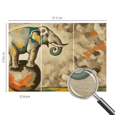 Fotomural Elefante abstrato