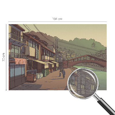 Papel de parede para quarto Paisagem em tons pastel