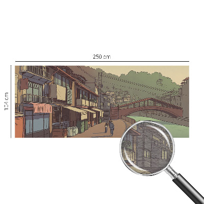 Papel de parede para quarto Paisagem em tons pastel