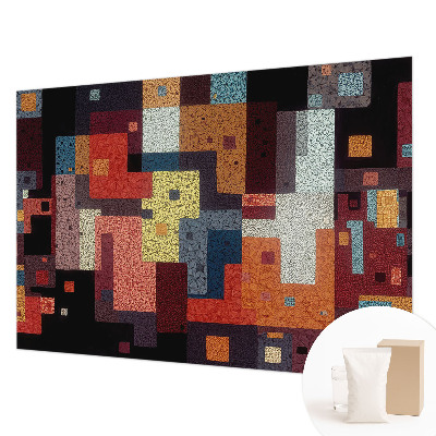 Papel de parede decorativo Formas coloridas
