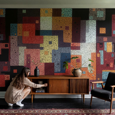 Papel de parede decorativo Formas coloridas