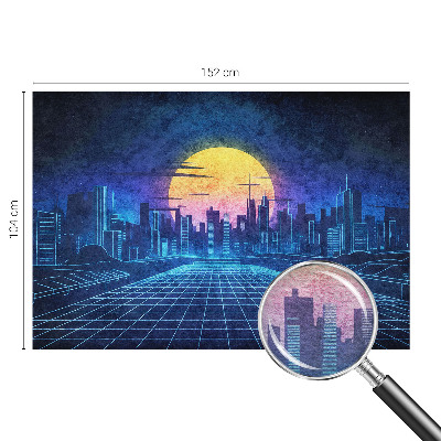 Papel de parede Paisagem futurista