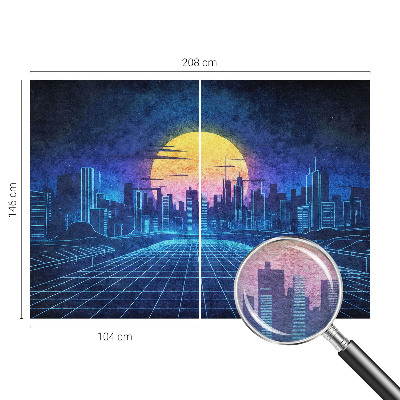 Papel de parede Paisagem futurista