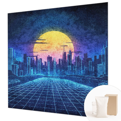 Papel de parede Paisagem futurista