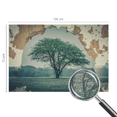 Mural fotográfico Uma árvore solitária