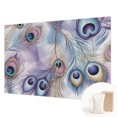 Papel de parede Penas de pavão