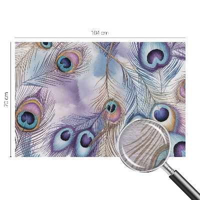 Papel de parede Penas de pavão