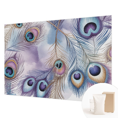 Papel de parede Penas de pavão