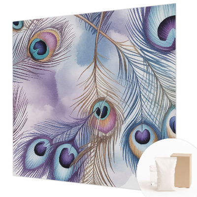 Papel de parede Penas de pavão