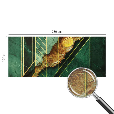 Mural de fotos na parede tensão geométrica