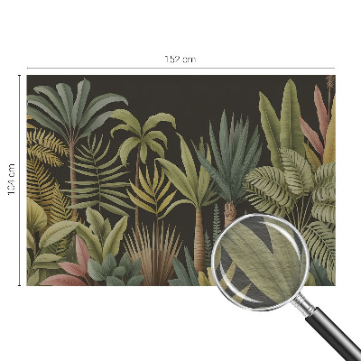 Papel de parede fotográfico selva tropical
