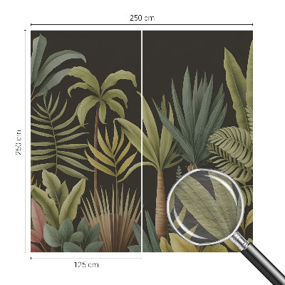 Papel de parede fotográfico selva tropical