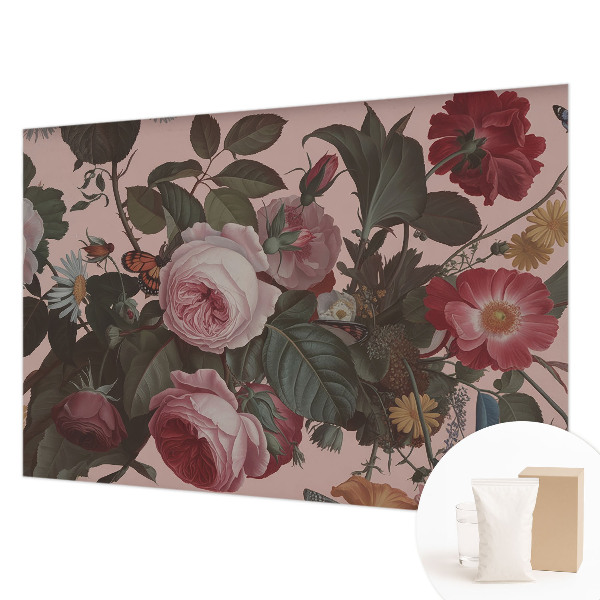 Papel de parede para sala Elegância floral