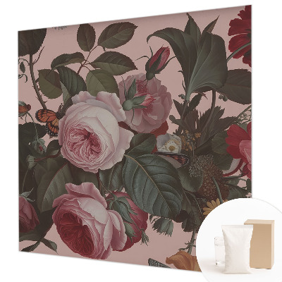 Papel de parede para sala Elegância floral
