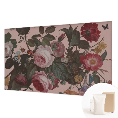 Papel de parede para sala Elegância floral