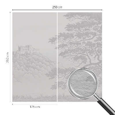 Papel de parede para quarto Paisagem do castelo