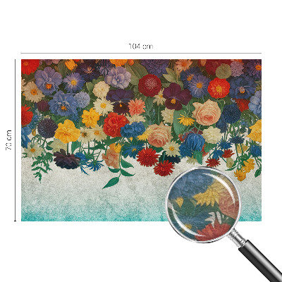 Mural fotográfico Flores coloridas
