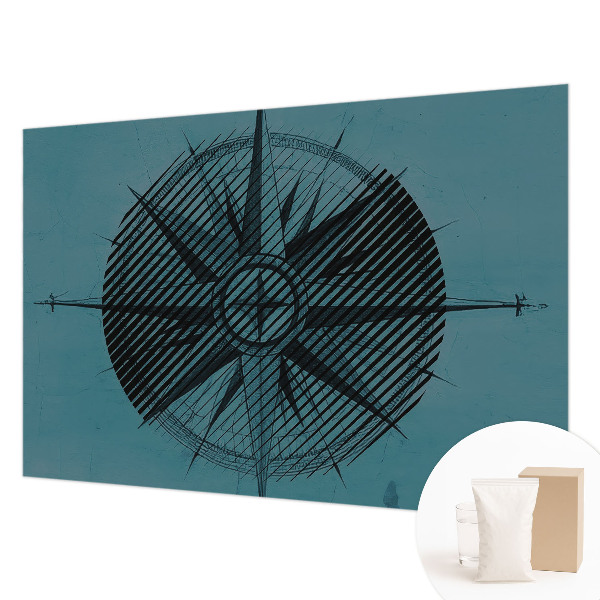 Papel de parede fotográfico Bússola marítima