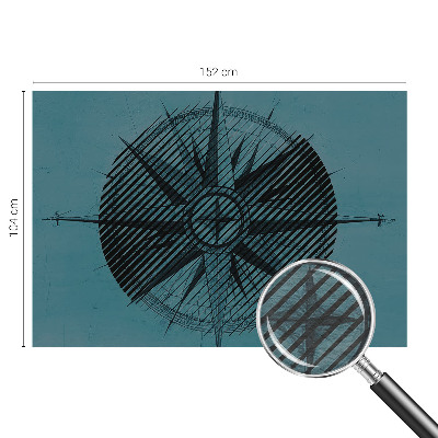 Papel de parede fotográfico Bússola marítima