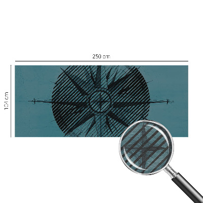 Papel de parede fotográfico Bússola marítima