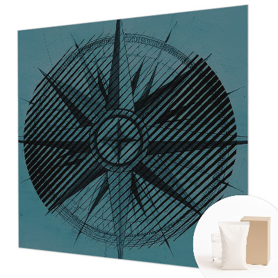 Papel de parede fotográfico Bússola marítima