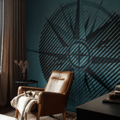 Papel de parede fotográfico Bússola marítima