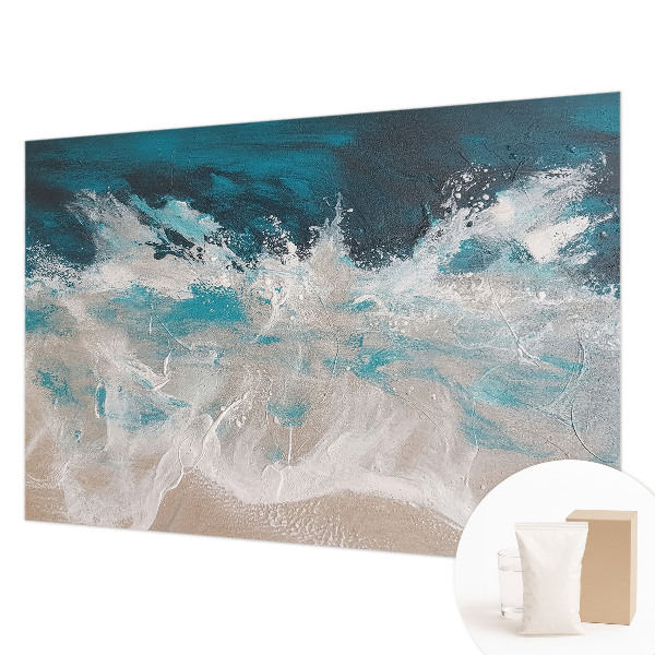 Papel de parede decorativo Ondas do oceano