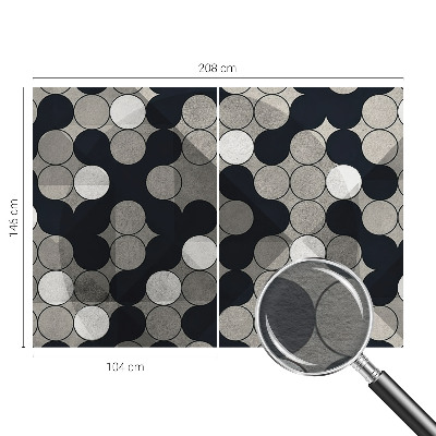 Papel de parede Círculos geométricos