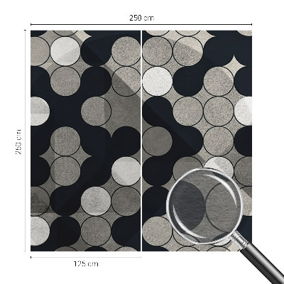 Papel de parede Círculos geométricos