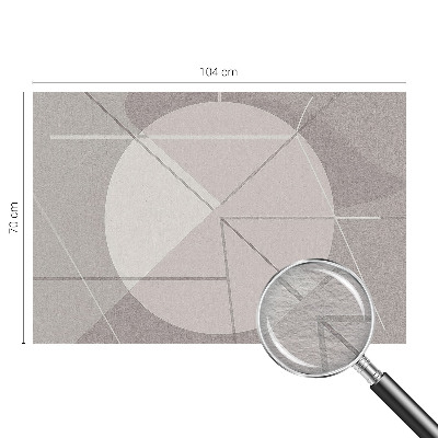 Mural de fotos na parede Geometria abstrata