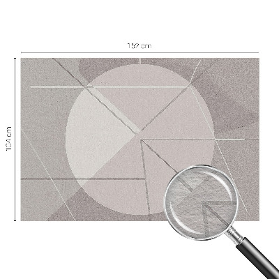 Mural de fotos na parede Geometria abstrata