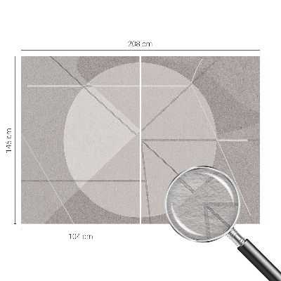 Mural de fotos na parede Geometria abstrata