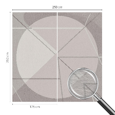 Mural de fotos na parede Geometria abstrata