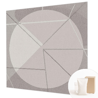 Mural de fotos na parede Geometria abstrata
