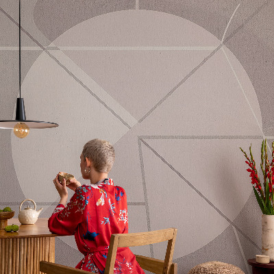 Mural de fotos na parede Geometria abstrata