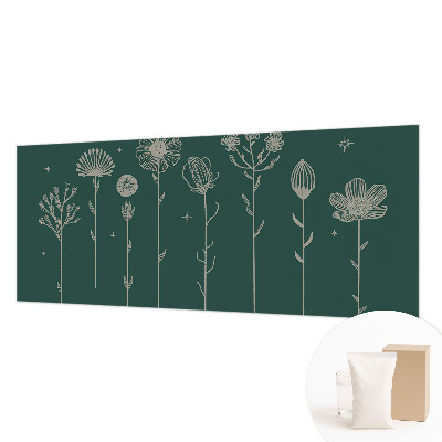Papel de parede fotográfico flores delicadas