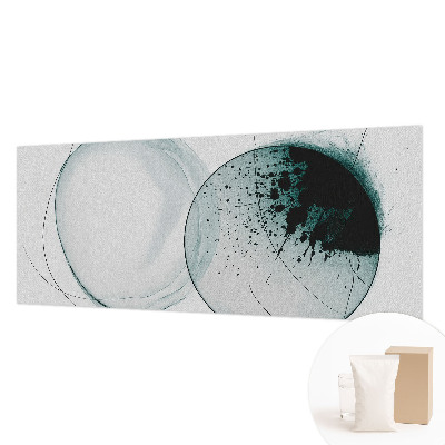 Papel de parede para quarto Círculos verdes