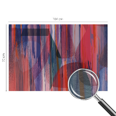 Papel de parede para sala Listras do arco-íris