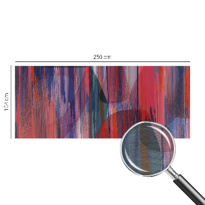 Papel de parede para sala Listras do arco-íris