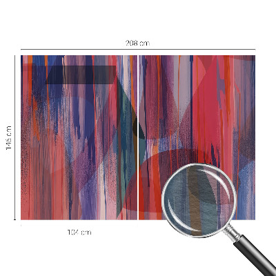 Papel de parede para sala Listras do arco-íris