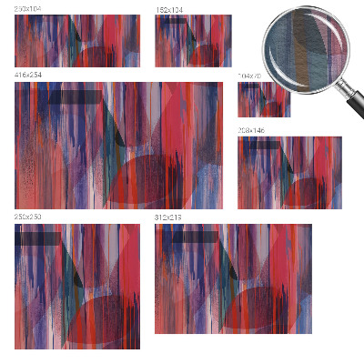 Papel de parede para sala Listras do arco-íris