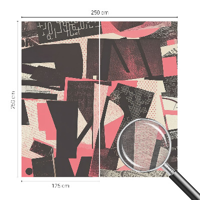 Fotomural Colagem geométrica