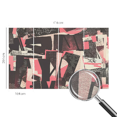 Fotomural Colagem geométrica