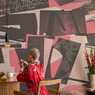 Fotomural Colagem geométrica